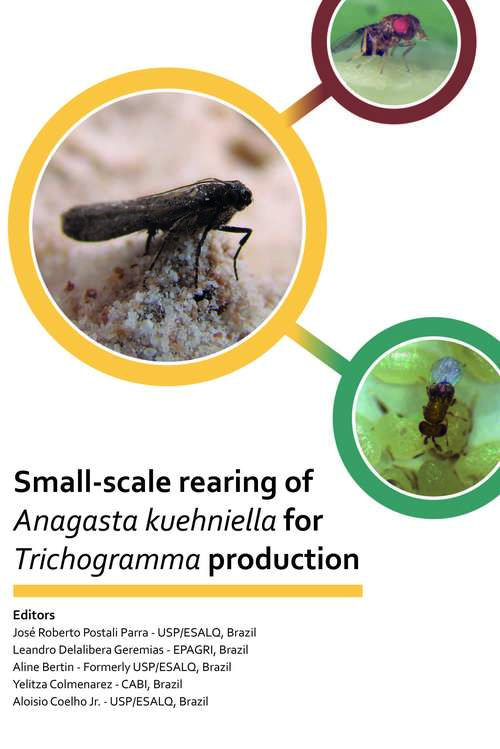 Book cover of Small-scale Rearing of Anagasta kuehniella for Trichogramma Production