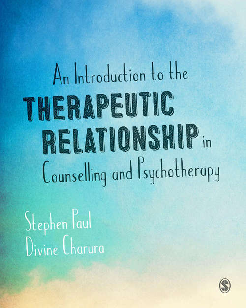 Book cover of An Introduction to the Therapeutic Relationship in Counselling and Psychotherapy (PDF)