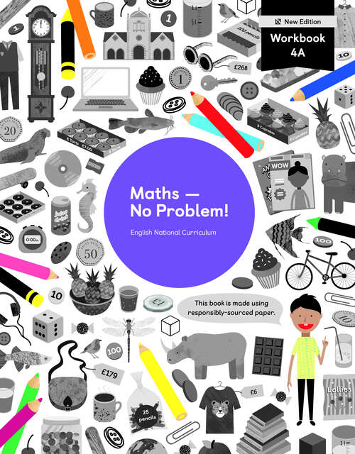 Book cover of Maths — No Problem! Workbook 4A: New Edition: (PDF)