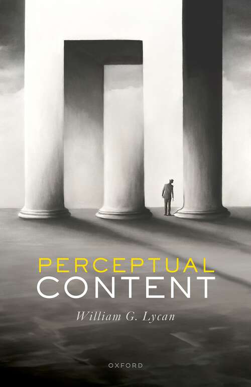 Book cover of Perceptual Content
