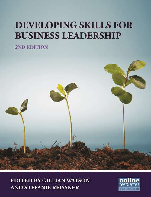 Book cover of Developing Skills for Business Leadership