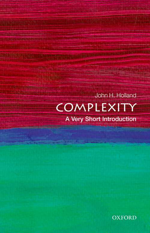 Book cover of Complexity: A Very Short Introduction (Very Short Introductions)