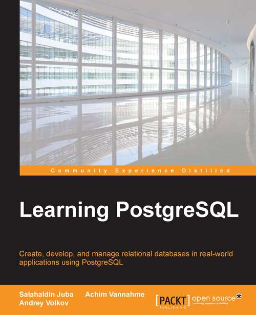 Book cover of Learning PostgreSQL