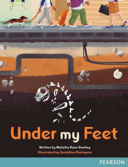 Book cover of Bug Club Comprehension Y5 Under My Feet (PDF)