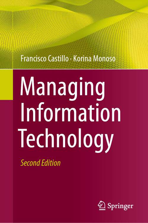 Book cover of Managing Information Technology