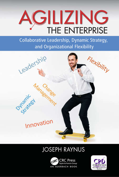 Book cover of Agilizing the Enterprise