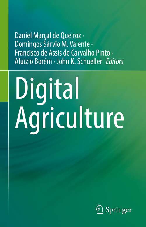Book cover of Digital Agriculture (1st ed. 2022)