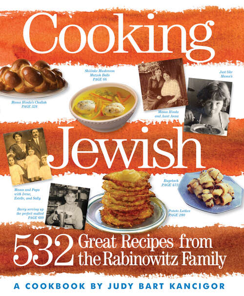 Book cover of Cooking Jewish: 532 Great Recipes from the Rabinowitz Family