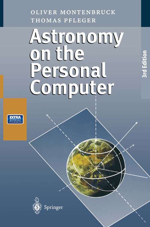 Book cover of Astronomy on the Personal Computer (3rd ed. 1998)