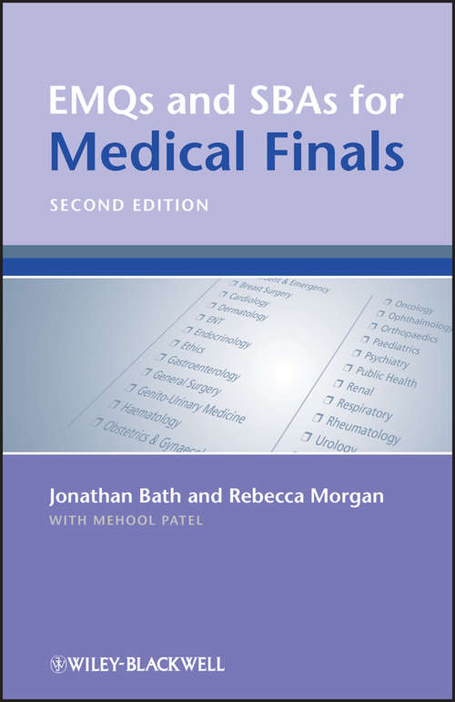 Book cover of EMQs and SBAs for Medical Finals (2)