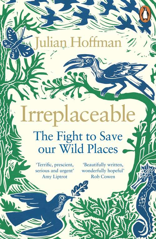 Book cover of Irreplaceable: The fight to save our wild places