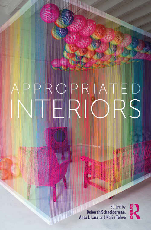 Book cover of Appropriated Interiors