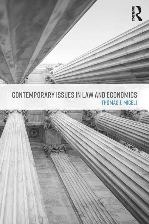 Book cover of Contemporary Issues in Law and Economics