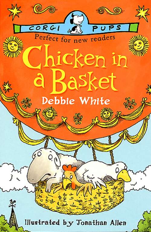 Book cover of Chicken In A Basket (Corgi Childrens Ser.)