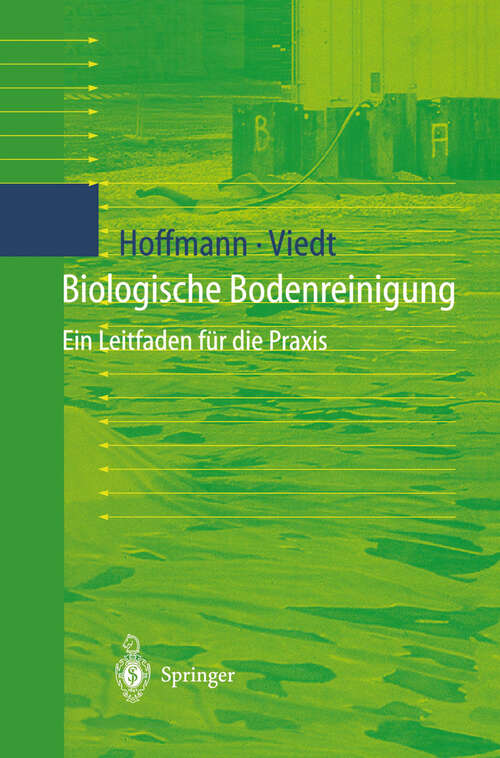 Book cover of Biologische Bodenreinigung: Ein Leitfaden für die Praxis (1998)