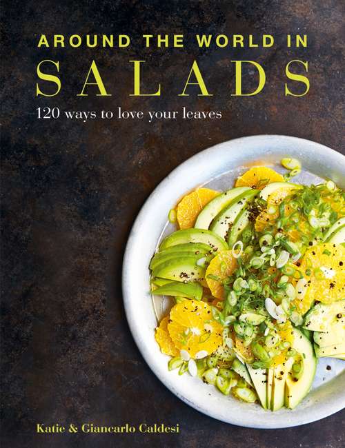 Book cover of Around the World in Salads