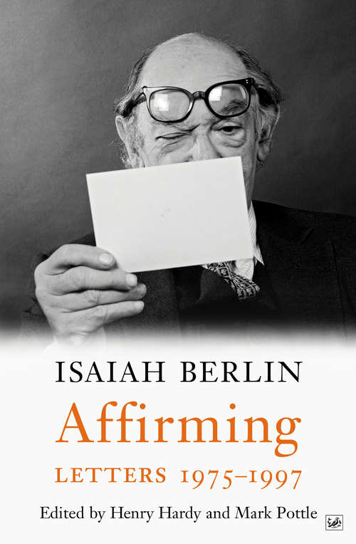 Book cover of Affirming: Letters 1975-1997
