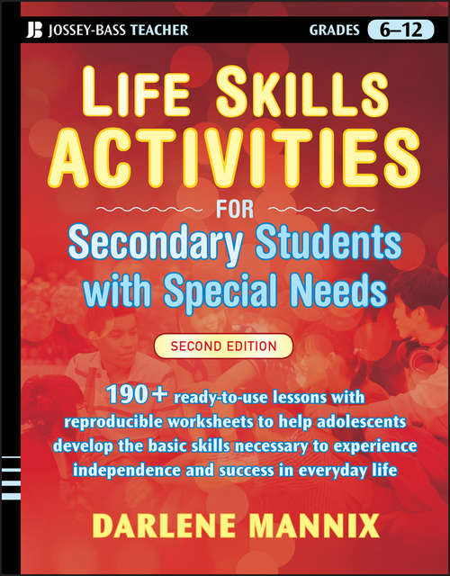 Book cover of Life Skills Activities for Secondary Students with Special Needs (2)