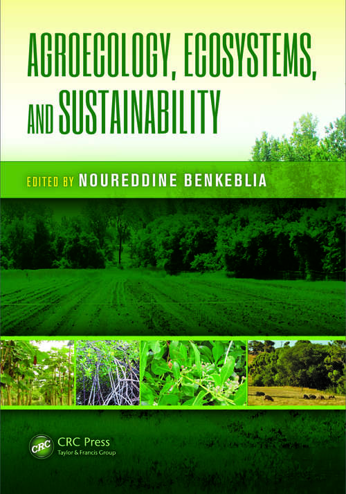 Book cover of Agroecology, Ecosystems, and Sustainability
