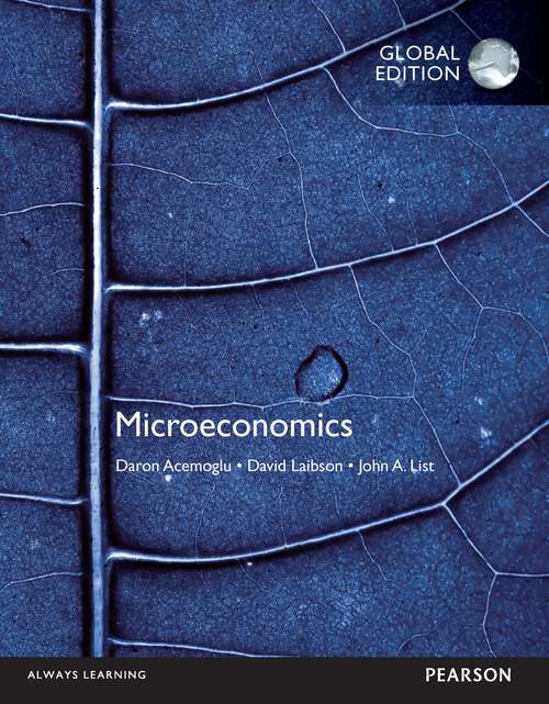 Book cover of Microeconomics, Global Edition (1st edition) (PDF)