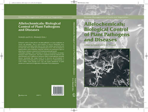 Book cover of Allelochemicals: Biological Control of Plant Pathogens and Diseases (2006) (Disease Management of Fruits and Vegetables #2)