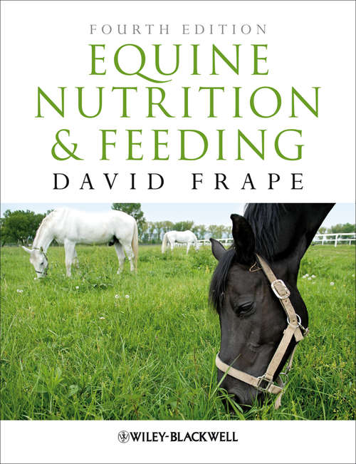 Book cover of Equine Nutrition and Feeding (4)