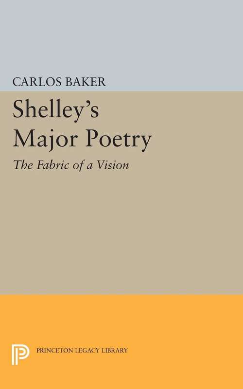Book cover of Shelley's Major Poetry
