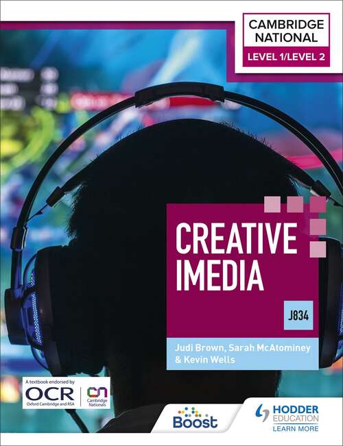 Book cover of Level 1/Level 2 Cambridge National in Creative iMedia (J834)