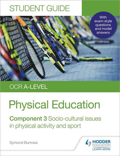 Book cover of OCR A-level Physical Education Student Guide 3: Socio-cultural issues in physical activity and sport