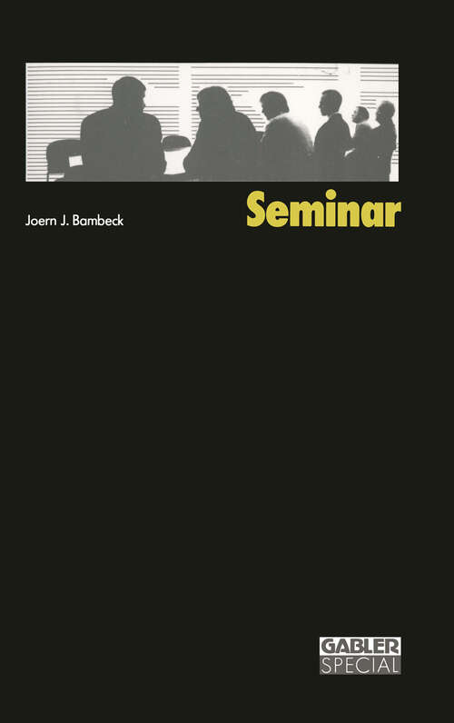 Book cover of Seminar (1988)