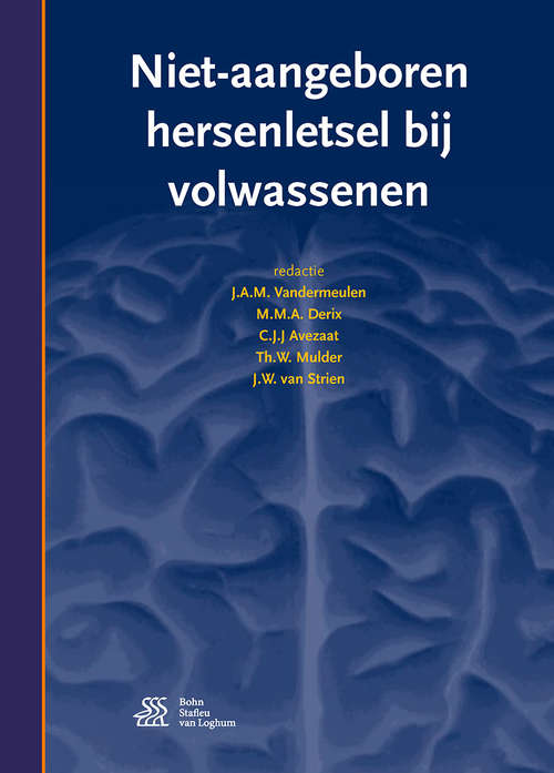 Book cover of Niet-aangeboren hersenletsel bij volwassenen