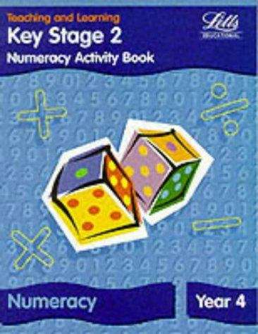 Book cover of Numeracy Practice Book: Numeracy Textbook - Year 4 (PDF)