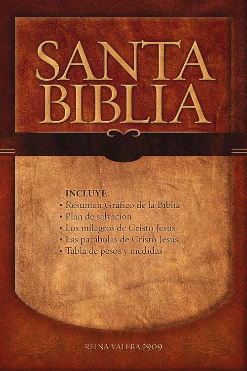 Book cover of Biblia Letra Grande RV 1909