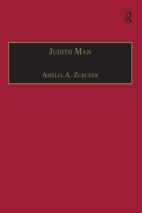 Book cover of Judith Man: Printed Writings 1500–1640: Series I, Part Three, Volume 2 (The Early Modern Englishwoman: A Facsimile Library of Essential Works & Printed Writings, 1500-1640: Series I, Part Three)