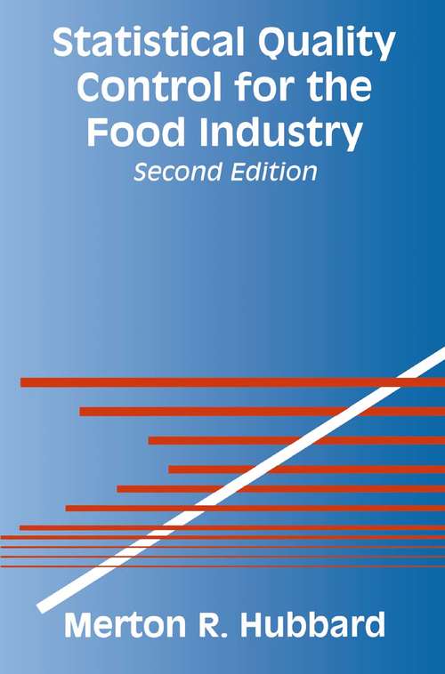 Book cover of Statistical Quality Control for the Food Industry (1996)