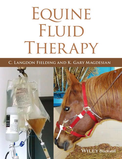 Book cover of Equine Fluid Therapy