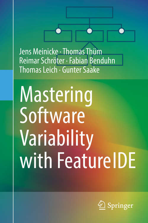 Book cover of Mastering Software Variability with FeatureIDE