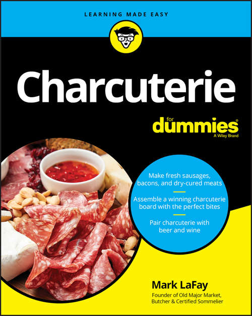Book cover of Charcuterie For Dummies
