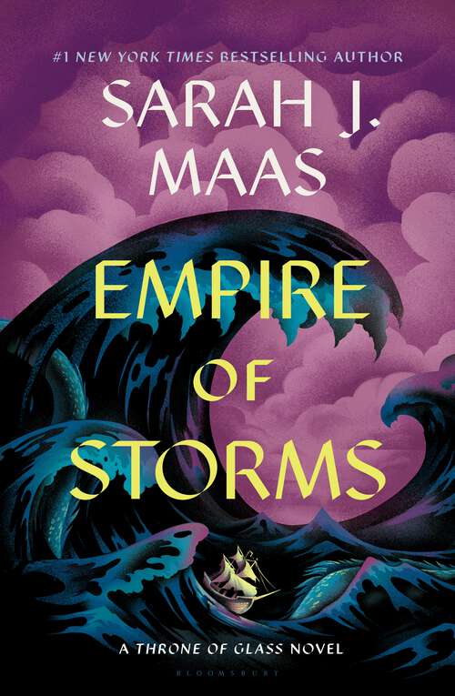 Book cover of Empire of Storms (Throne of Glass #5)