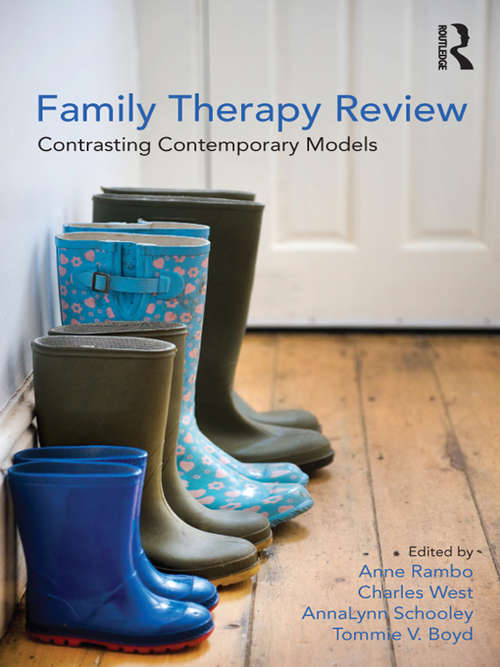 Book cover of Family Therapy Review: Contrasting Contemporary Models