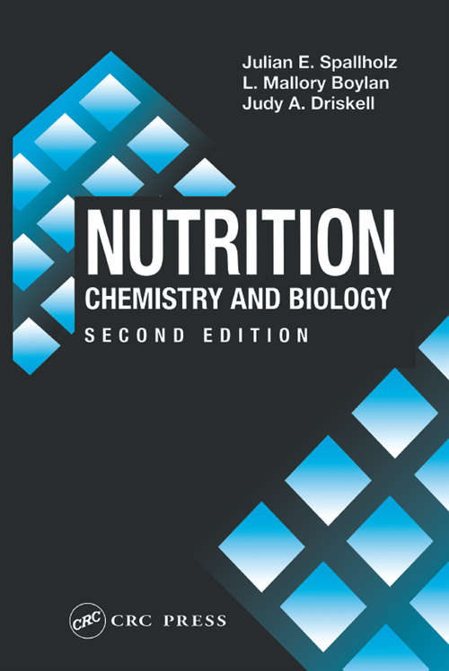 Book cover of Nutrition: CHEMISTRY AND BIOLOGY, SECOND EDITION (2)