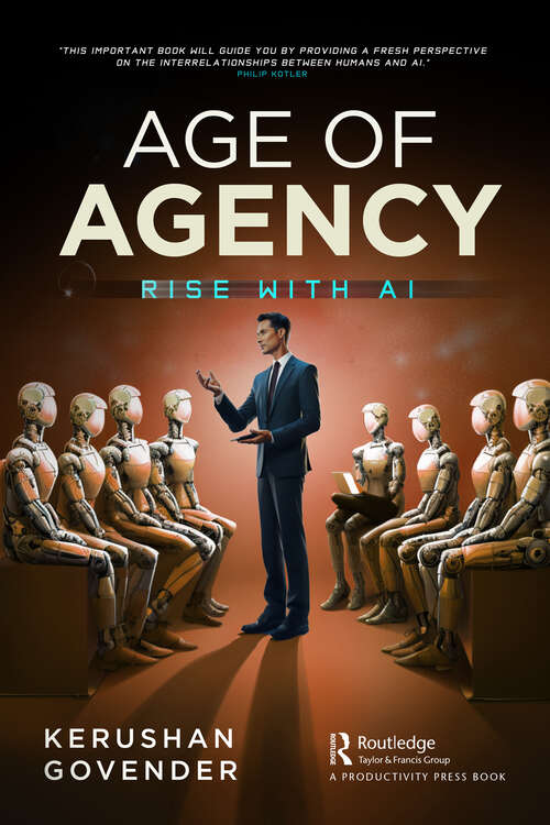 Book cover of Age of Agency: Rise with AI