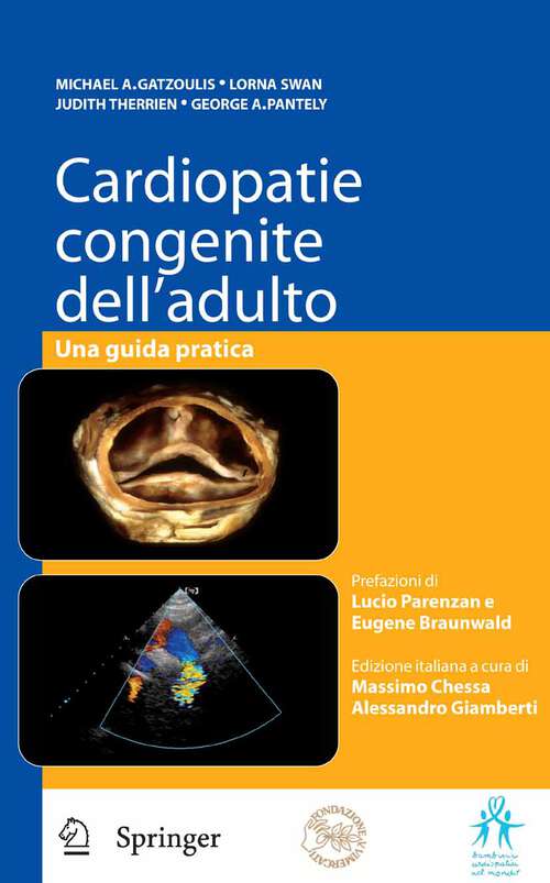 Book cover of Cardiopatie congenite dell'adulto: Una guida pratica (2007)