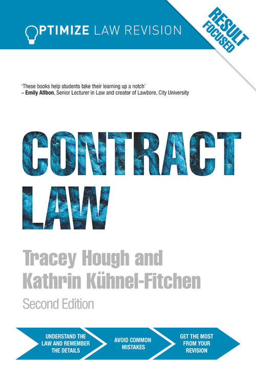 Book cover of Optimize Contract Law (2) (Optimize)