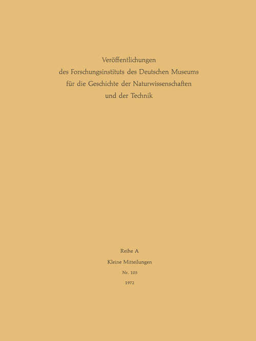 Book cover of 50 Jahre GAMM: Im Auftrag und unter Mitwirkung des Fachausschusses für die Geschichte der GAMM (1972)