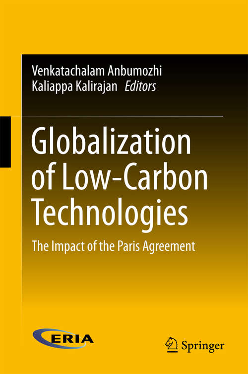 Book cover of Globalization of Low-Carbon Technologies: The Impact of the Paris Agreement