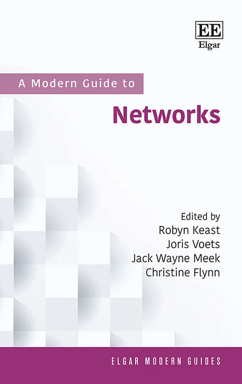 Book cover of A Modern Guide to Networks (Elgar Modern Guides)