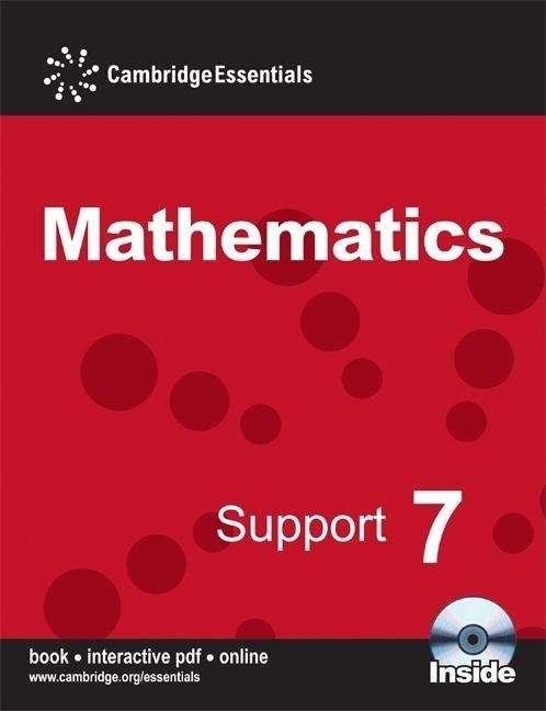 Book cover of Cambridge Essentials Mathematics: Support 7, pupil book (PDF)