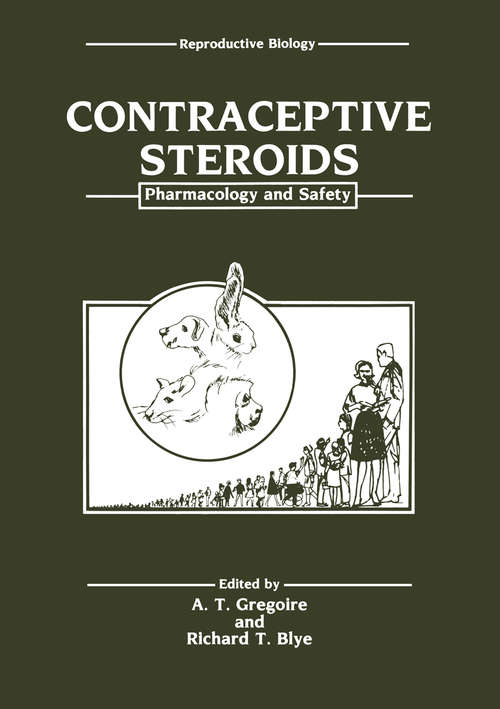 Book cover of Contraceptive Steroids: Pharmacology and Safety (1986) (The Plenum Behavior Therapy Series)