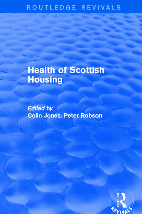 Book cover of Revival: Health of Scottish Housing (2001)